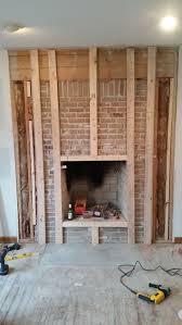 fire place framing and reface