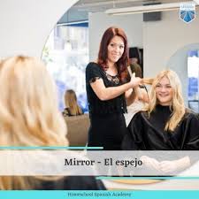spanish hair salon words and phrases