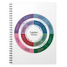 Mbti Personality Cognitive Function Chart Notebook