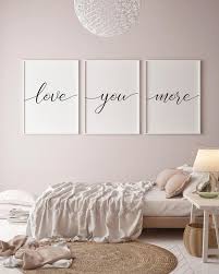 Bedroom Wall Decor Over The Bed Love