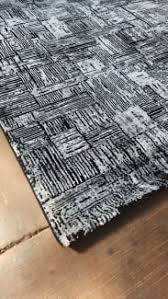 new geometric floor rugs black white