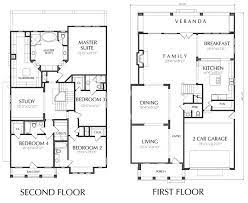 New House Floor Plans Family Home