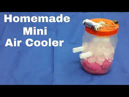 how to make a homemade mini air cooler