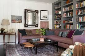 Bookshelves Behind Sofa Design Ideas