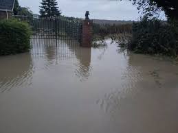 Resident evacuated in Middle Rasen as homes flooded due to Storm Babet