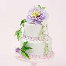 Peony And Lavender Cake By Sugar Kids Amp Cakes gambar png