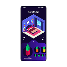 home 3d design app smartphone interface