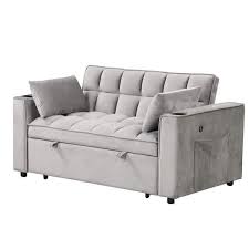 Reversible Sectional 2 Seat Sofa Bed