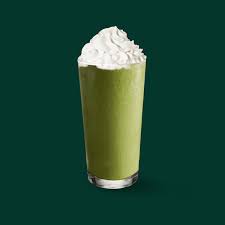 green tea cream frappuccino