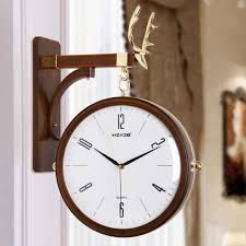 Lrf Large Luxury Wall Clock Gold Nordic