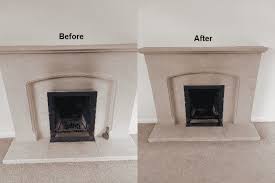 Stone Fireplace Cleaning Sealing