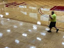 gym floor repair restoration kansas