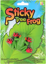 Live arrival guaranteed when you buy a tree frog from us! Sticky Tree Frog Mr Toys Toyworld