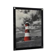 Wall Mount Colour Photo Frame Perspex