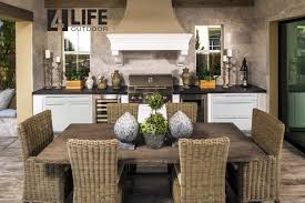 These bbq island kits simplify the entire process of designing and building an outdoor kitchen by providing all the components and appliances you need to put the kitchen together in one convenient set. Modular Outdoor Kitchens 4 Life Outdoor Inc