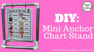 Mini Anchor Chart Stand Diy Differentiation Station Creations