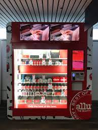 airport beauty vending machines get