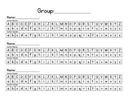 Letter And Sound Assessment Sheet