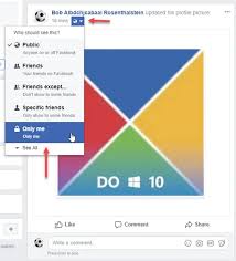 how to change facebook profile picture