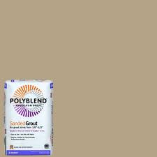 Custom Building Products Polyblend 380 Haystack 25 Lb Sanded Grout
