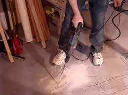 Breaking Up Concrete Floor Electric