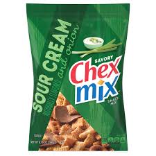 chex mix snack mix sour cream and