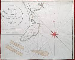 Antique Sea Chart Of Portland And Weymouth Dated 1798