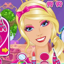 barbie makeup salon game