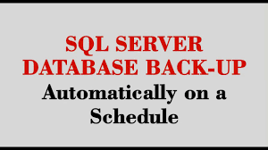sql server database backup