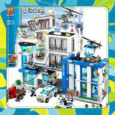 Đồ Chơi Giá Rẻ] Lego City (CÓ SẴN) 60047 Xếp hình Đồn Cảnh Sát 890 khối  Bela 10424