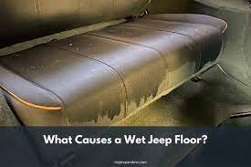 what causes a wet jeep floor four
