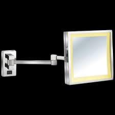 lighted wall mount makeup mirror 8 x 8