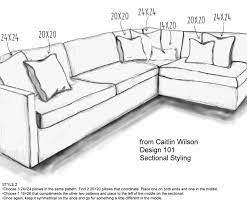 styling a sectional with pillows