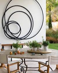 Adding Style With Outdoor Wall Art