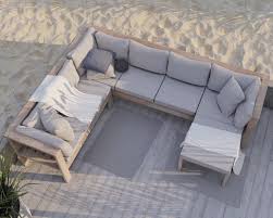 diy outdoor sectional with chaise plans