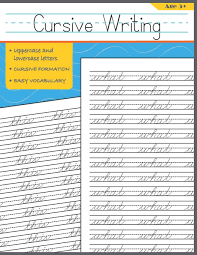 Cursive Writing Words Cursive Handwriting Workbook For Kids