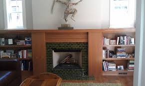 Golden Blount Fireplace With Tile