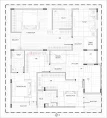 40x45 West Facing House Plan 3d