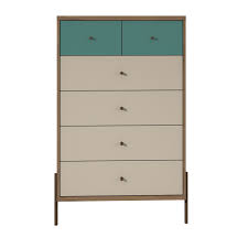 Great savings & free delivery / collection on many items. Joy 48 43 Tall Dresser With 6 Full Extension Drawers In Yellow And Off White Walmart Com Walmart Com