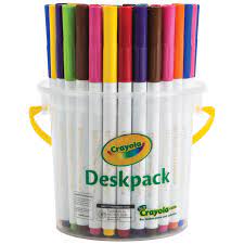 crayola marker deskpack super tip