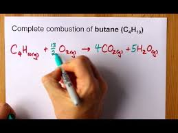 Complete Combustion Of Ne C4h10