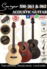 smiger acoustic guitar sm 361 361a