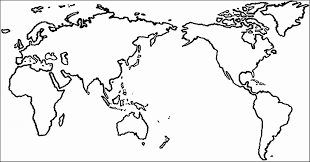 World Map Outline Black And White Magdalene Project Org