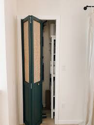 diy cane closet doors bi fold door