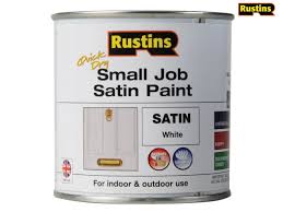 quick dry small job satin paint white 250ml