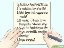 And a report have a similar layout (see reports in this same section). How To Evangelize 14 Steps With Pictures Wikihow