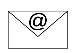 Prosty e-mail ikona | Wektory w domenie publicznej