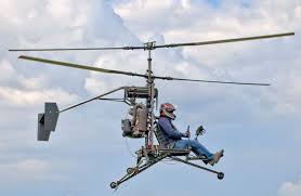 micron ultralight helicopter debuts at