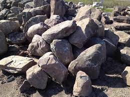 michigan fieldstone boulders