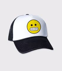 Drew house yellow smiley trucker hat. Smiley Face Cap Headline Shirts
